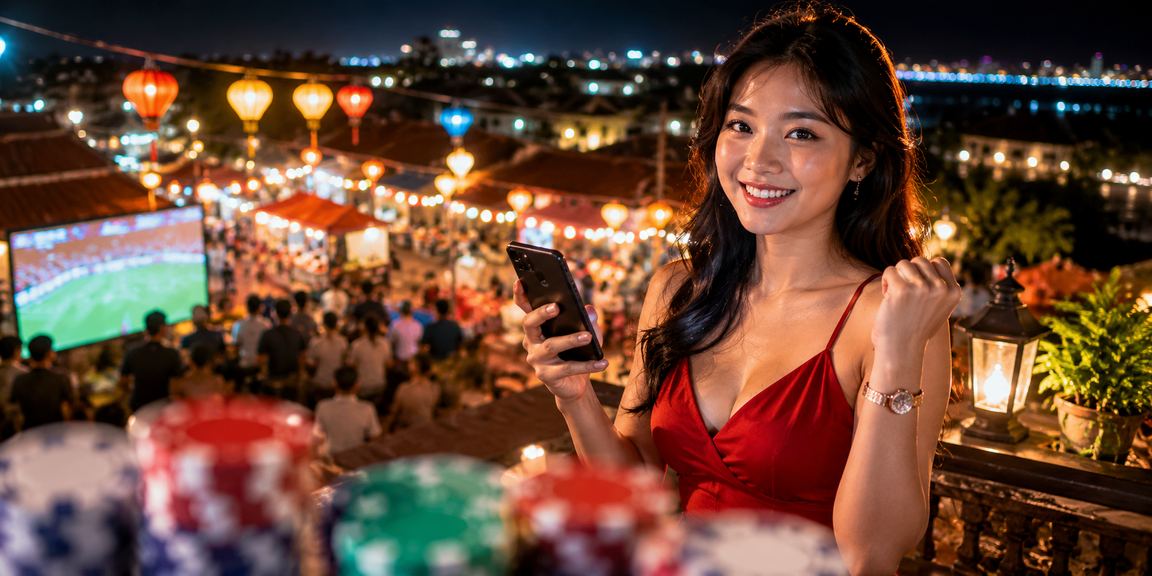 Không khí cá cược bóng đá tại chợ đêm Ninh Bình